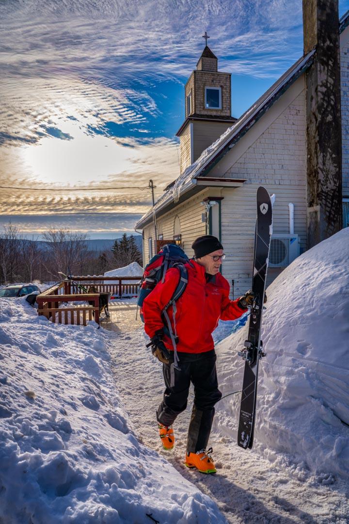 backcountry skiing