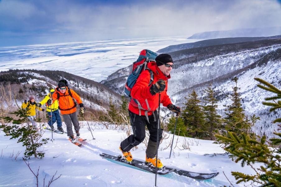 backcountry skiing