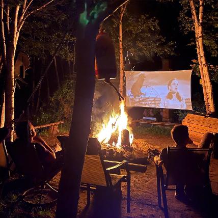 Out door movies