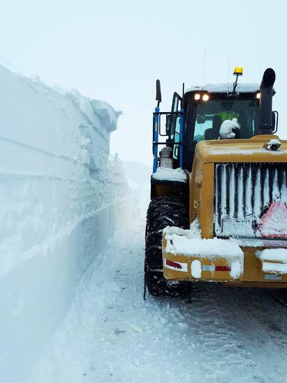 North Mountain snow