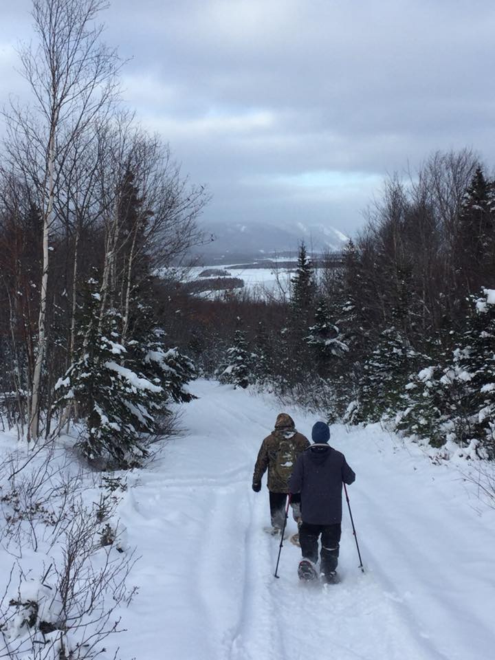 NHN snow shoeing